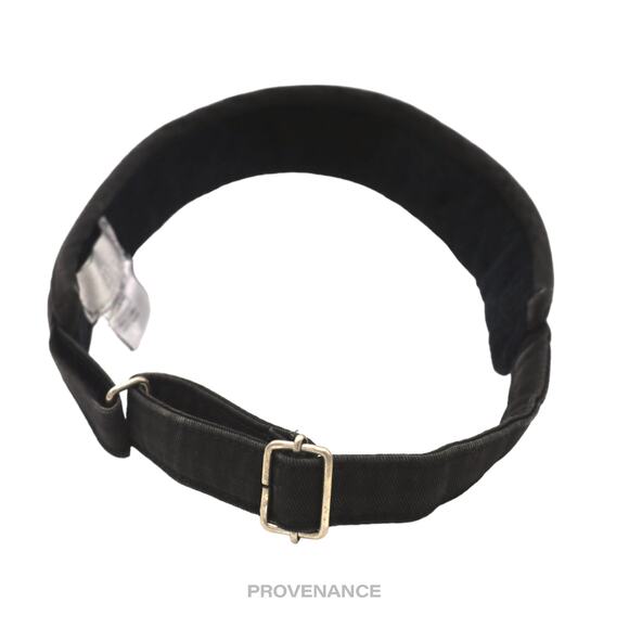 🔴 Dior Bee Embroidered  Visor - Washed Black - Picture 4 of 8